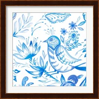 Birds in Blue II Fine Art Print
