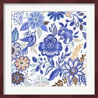 Botanical Azul II Fine Art Print