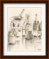 Sepia Champagne Reflections II Fine Art Print