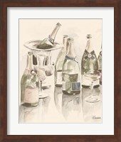 Sepia Champagne Reflections II Fine Art Print