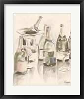 Sepia Champagne Reflections II Fine Art Print