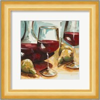 Red Wine and Pears Fine Art Print