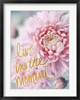 Live in the Moment Fine Art Print