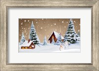 Christmas Village Fine Art Print