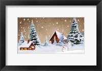Christmas Village Fine Art Print