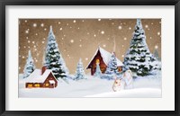 Christmas Village Fine Art Print