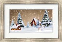 Christmas Village Fine Art Print