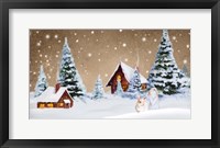 Christmas Village Fine Art Print