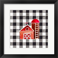 Fun Farm Icon I Framed Print