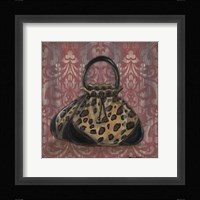 Evening Out on Red I Framed Print