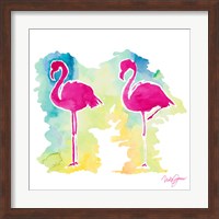 Sunset Flamingo Fine Art Print