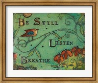 Be Still Bird Fine Art Print