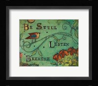 Be Still Bird Fine Art Print