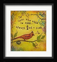 Wish to Sing Fine Art Print