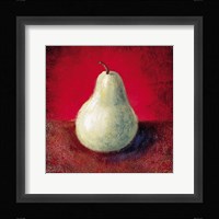 Pear Framed Print