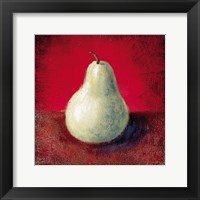 Pear Framed Print