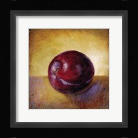 Plum Framed Print