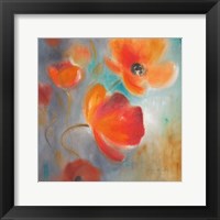 Scarlet Poppies in Bloom I Fine Art Print