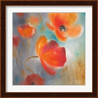 Scarlet Poppies in Bloom I Fine Art Print