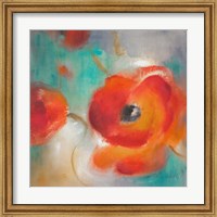 Scarlet Poppies in Bloom II Fine Art Print