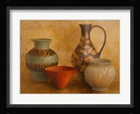 Decorative Vessel Still Life I Framed Print