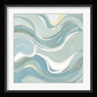 Coastal Curvilinear II Framed Print