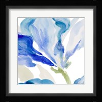 Delicate Blue Square I Fine Art Print