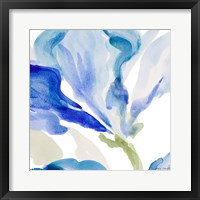 Delicate Blue Square I Fine Art Print