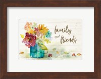 Flower Burst Family and Friends Fine Art Print