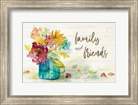 Flower Burst Family and Friends Fine Art Print