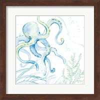 Blue Octopus Fine Art Print