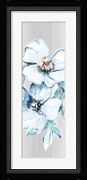 Moonlit Floral Panel II Fine Art Print