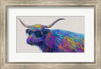Multicolor Bull Fine Art Print