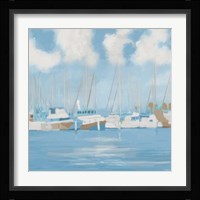 Golf Harbor Boats II Fine Art Print