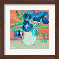 Blue Springtime Vase Fine Art Print