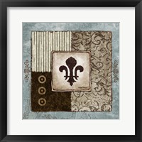 Fleur de Lis II Framed Print