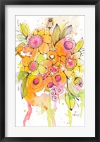 Bursting Wildflowers I Fine Art Print
