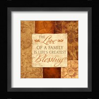 Love of a Family Framed Print