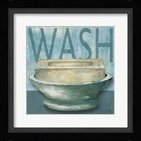 Wash Framed Print