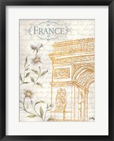 Golden Paris II Fine Art Print