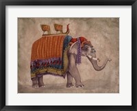 Ceremonial Elephants II Fine Art Print