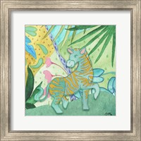 Playful Zebra Fine Art Print