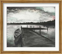 Gray Morning on the Lake Fine Art Print