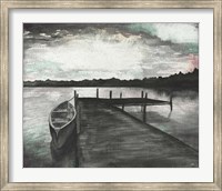 Gray Morning on the Lake Fine Art Print