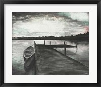 Gray Morning on the Lake Fine Art Print