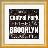 New York Boroughs II Fine Art Print