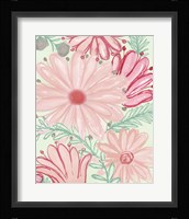 Color Burst Blooms I Framed Print