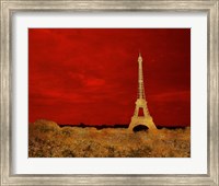 Red Paris Fine Art Print