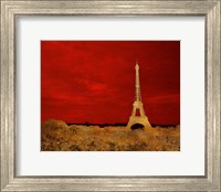 Red Paris Fine Art Print