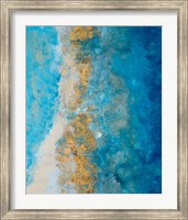 Coastline Vertical Abstract I Fine Art Print